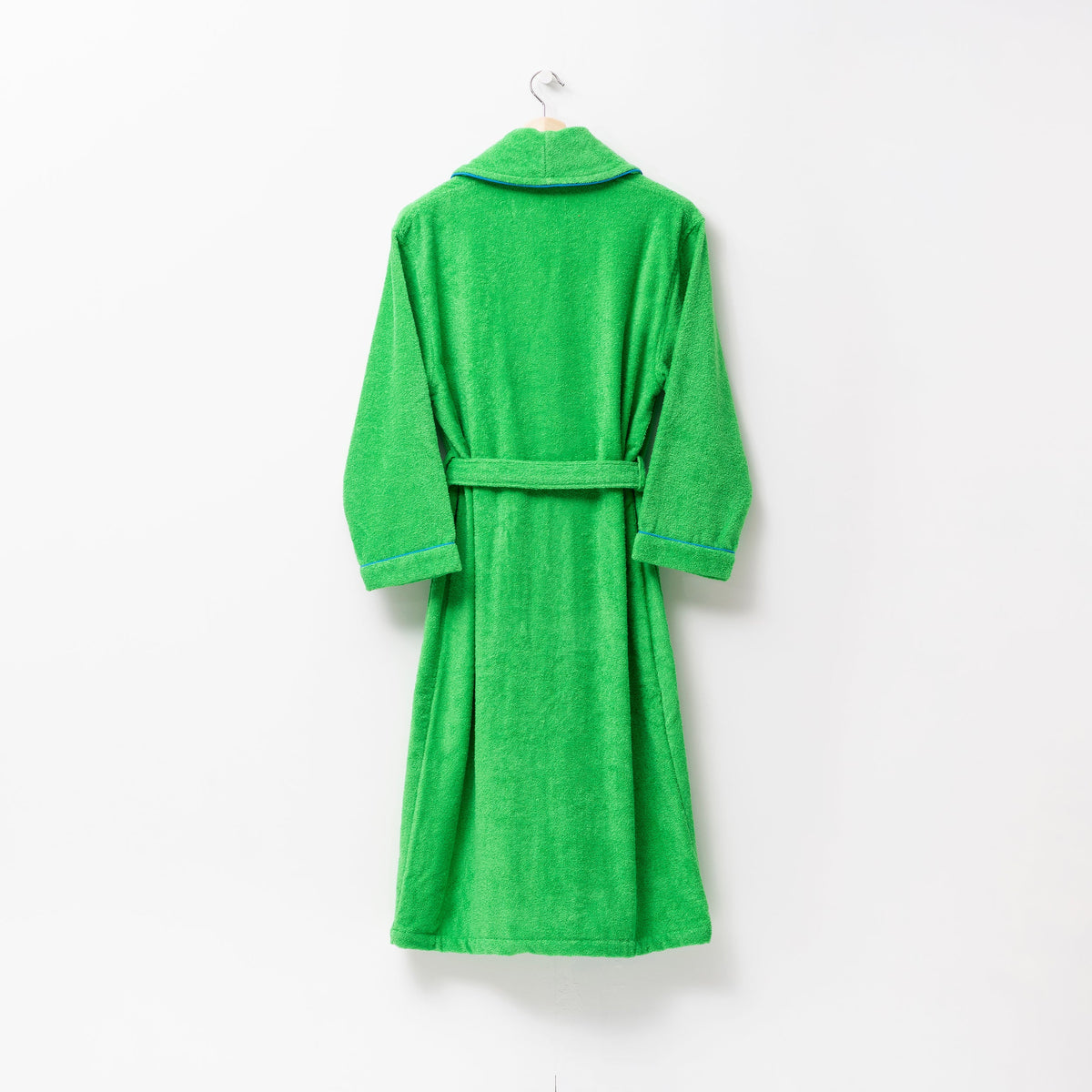 Rainbow Bademantel von Casa Benetton Grün M/L