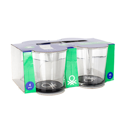 Casa Benetton-Gläser 4er-Set