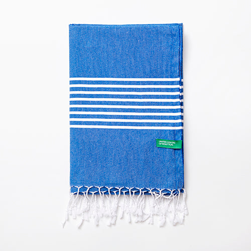 Casa Benetton Hamam-Handtuch - blau