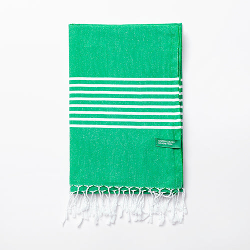 Casa Benetton Hamam-Handtuch - grün