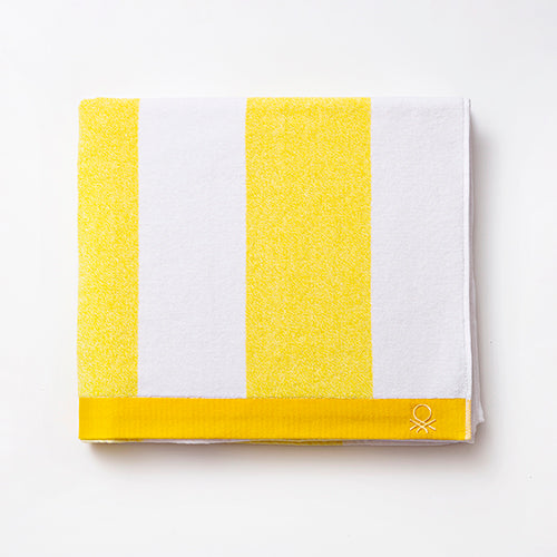 Casa Benetton Strandhandtuch - gelb