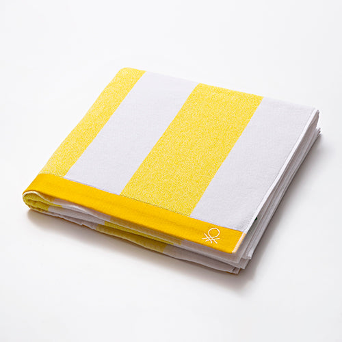 Casa Benetton Strandhandtuch - gelb