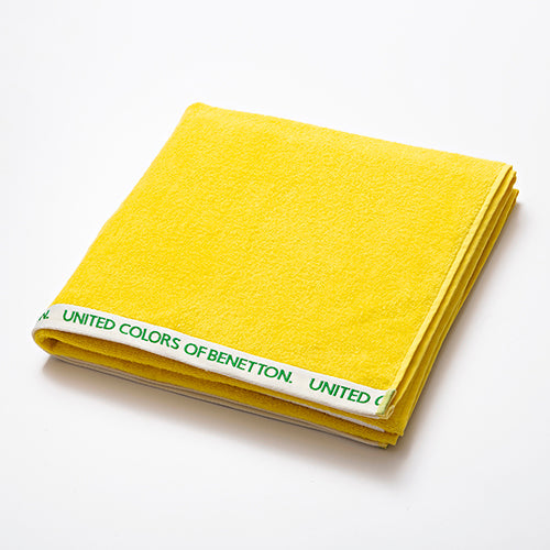 Benetton Strandtuch - gelb