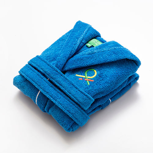 Casa Benetton Bademantel - blau