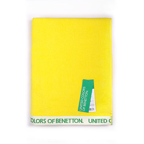 Benetton Strandtuch - gelb